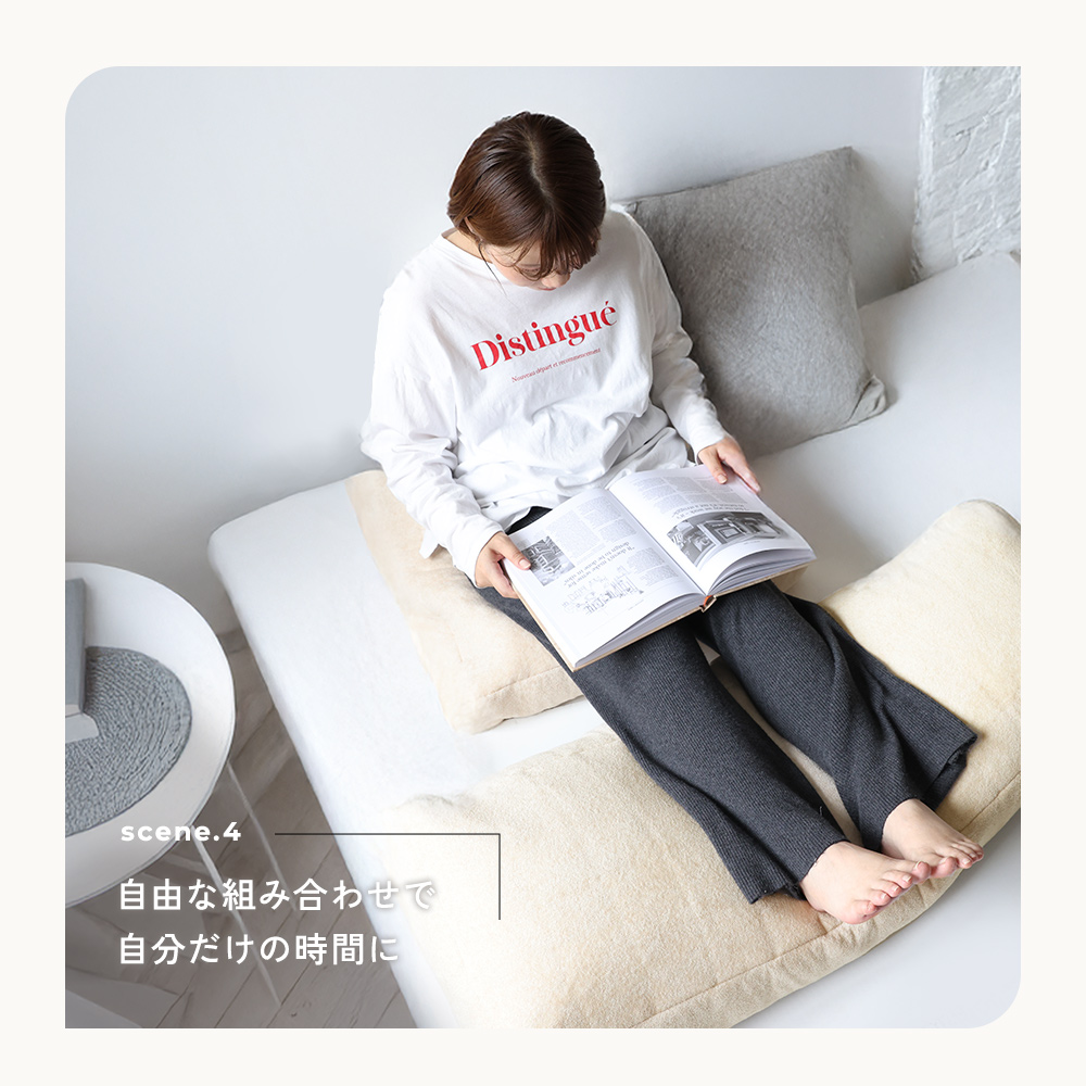 クッションにもなる収納ケース