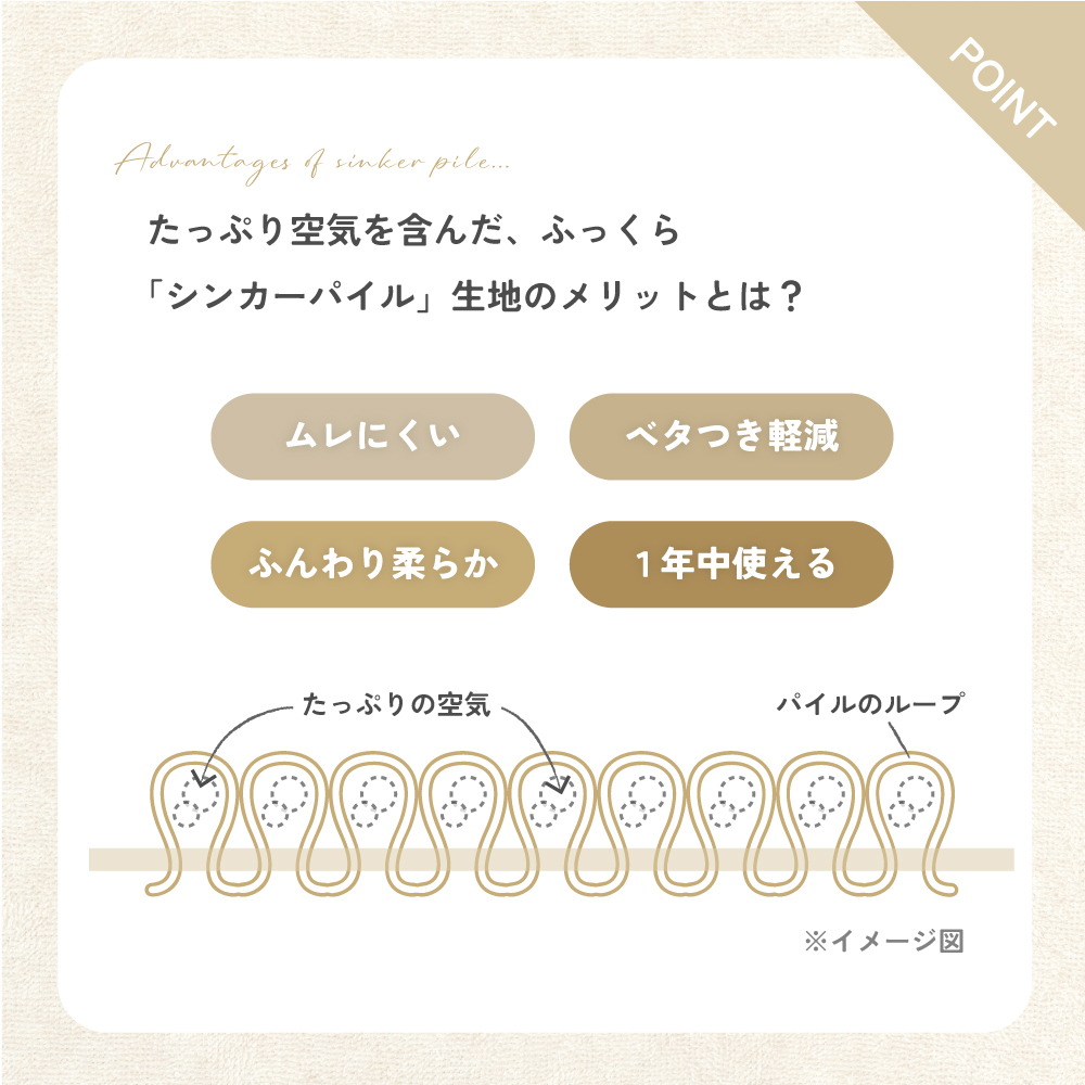 コアヤーン円形座布団（リバーシブル）
